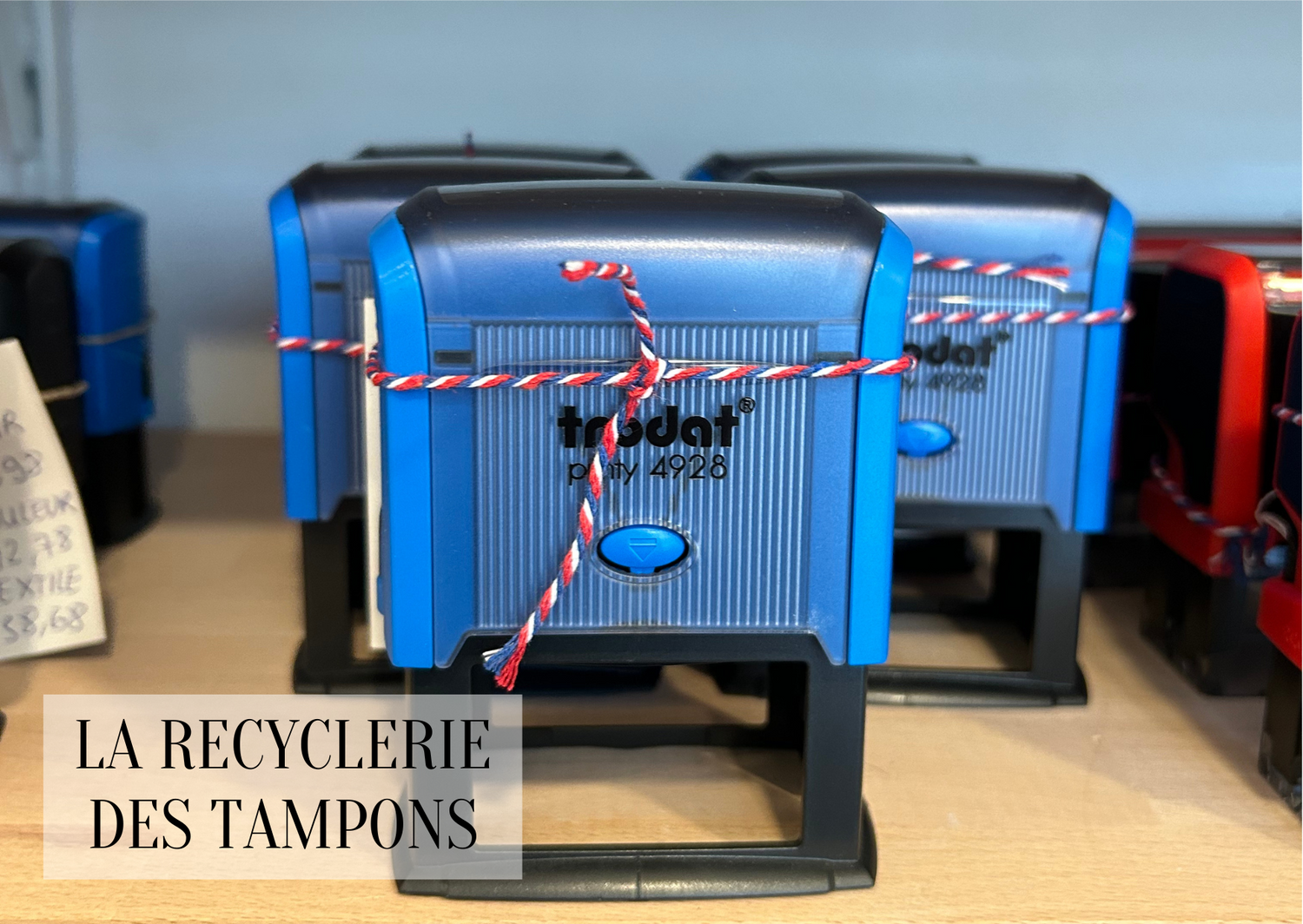 Tampons recycles