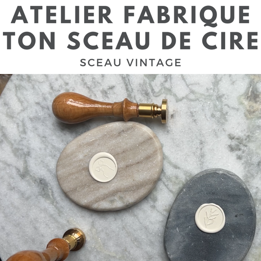 Atelier sceau de cire : dessine ton sceau de cire