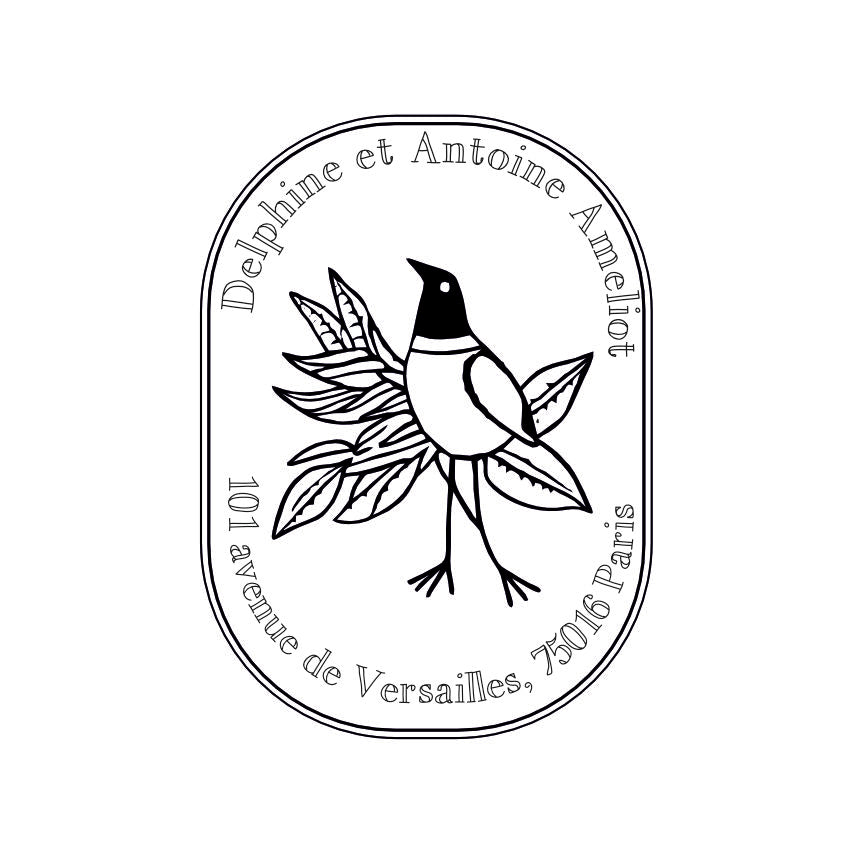 Tampon ex-libris deluxe rond en laiton VI12