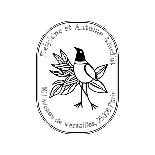 Tampon ex-libris deluxe rond en laiton VI12