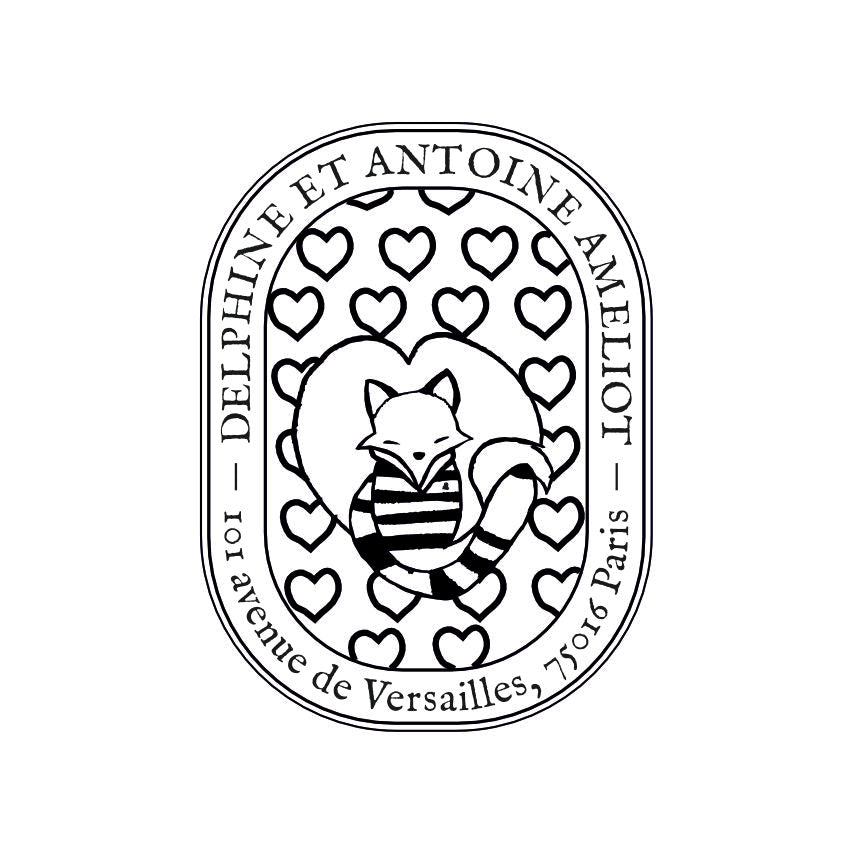 Tampon ex-libris deluxe rond en laiton VI14