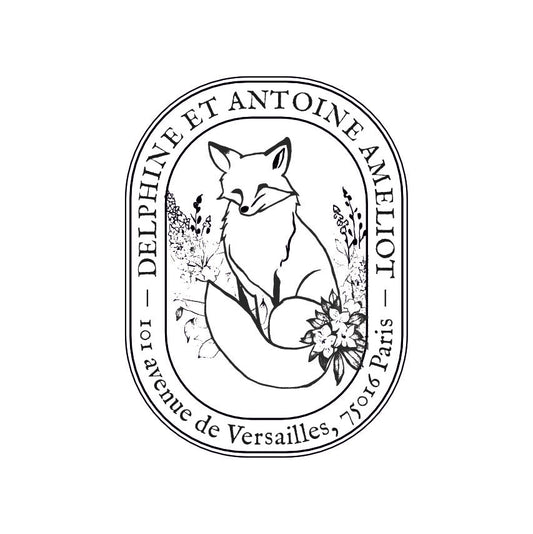 Tampon ex-libris deluxe rond en laiton VI18