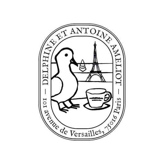 Tampon ex-libris deluxe rond en laiton VI6