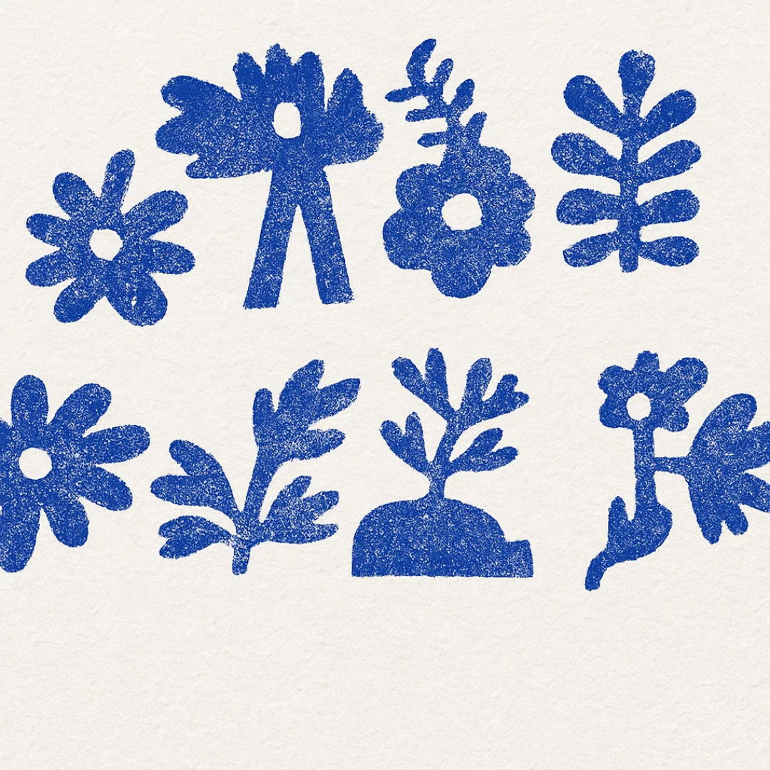 Jeu de tampons entre Klein et Matisse