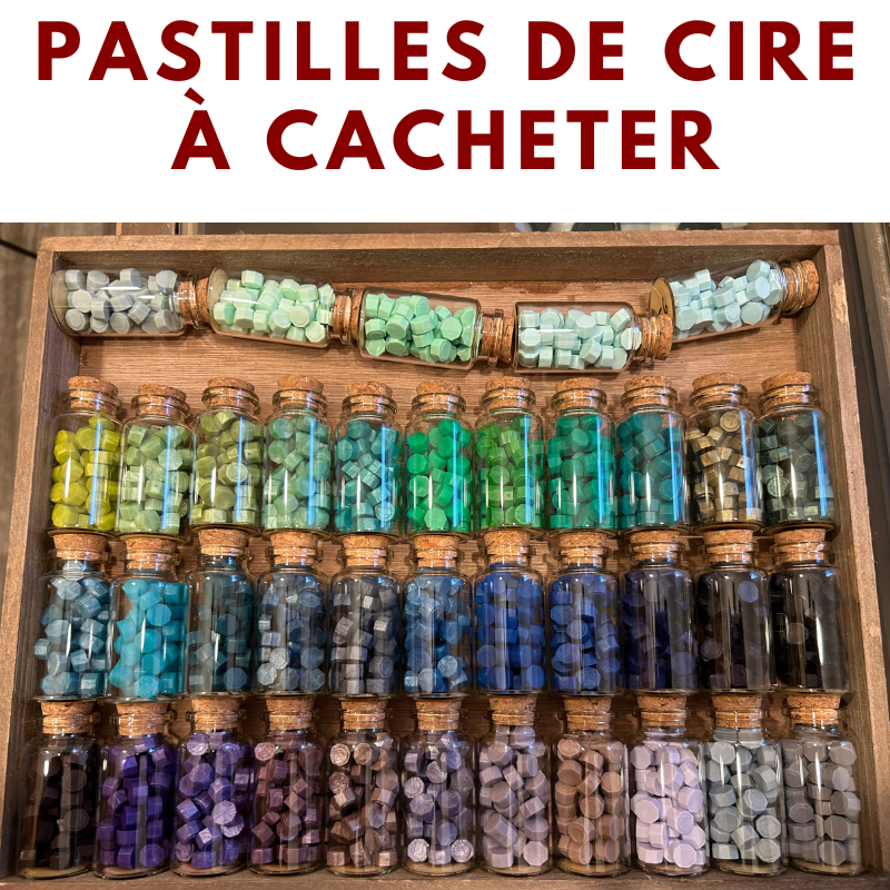 Pastilles de cire à cacheter