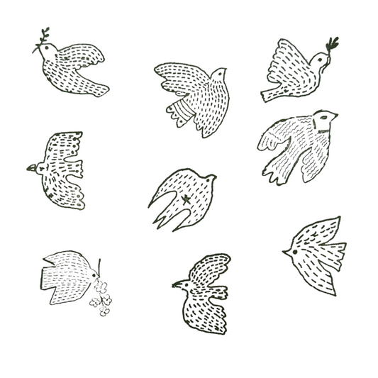 Jeu de tampons Oiseau