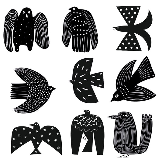 Tampon collection Chant coloré pour argile, céramique et savon