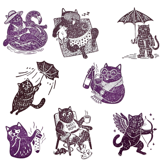 Tampon illustré Mon frère Robert