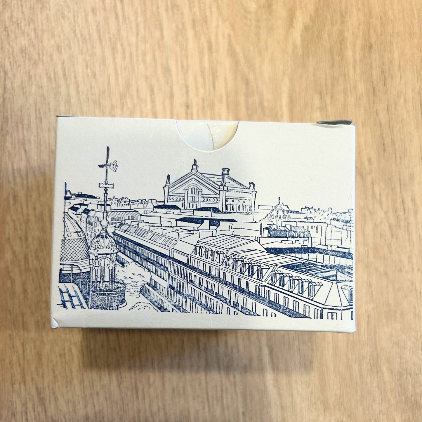 Tampon illustration toit de Paris