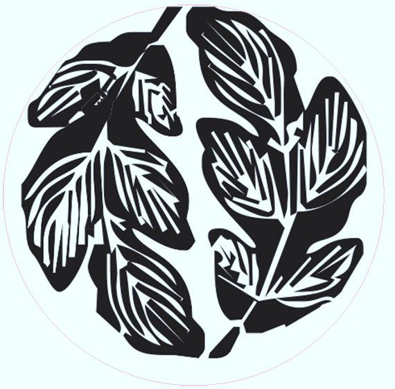 Collection de feuille de kaji, feuille japonaise #1207