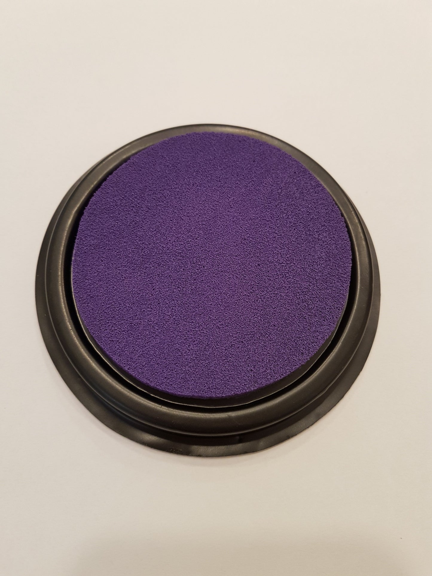 Encrier textile Aladine pour tampon encreur en bois adapté pour tissus en coton couleur violet