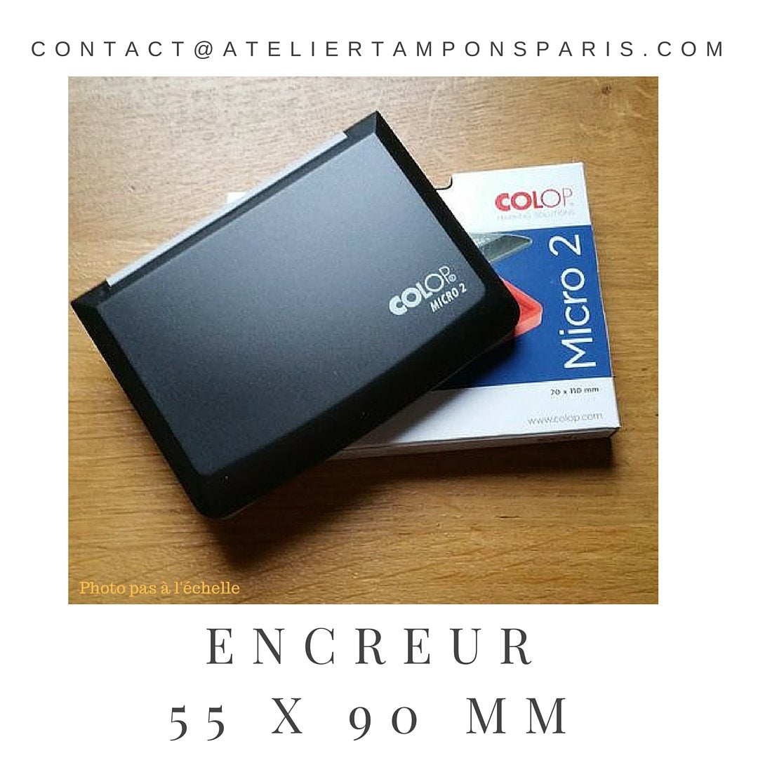 Encrier 55 x 90 mm