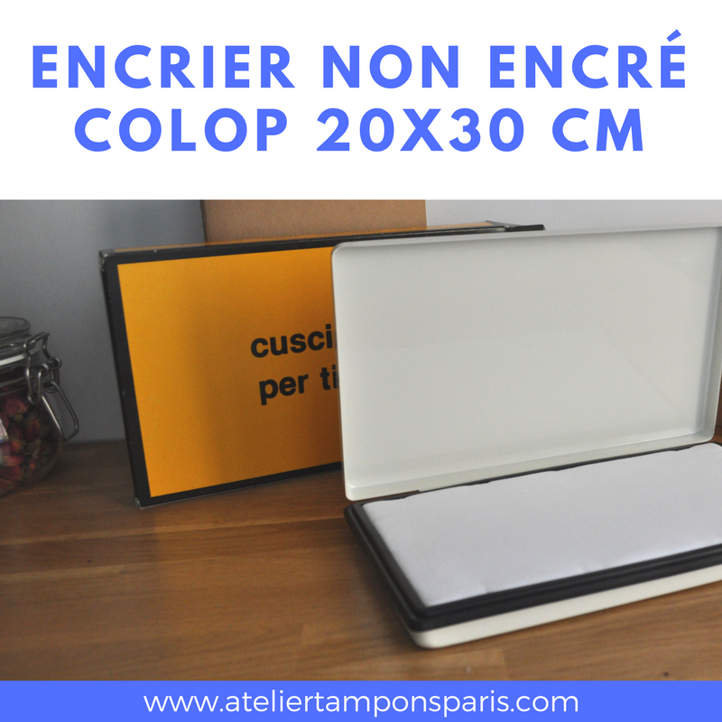 encrier non encré de la marque colop pour tampon encreur grand format