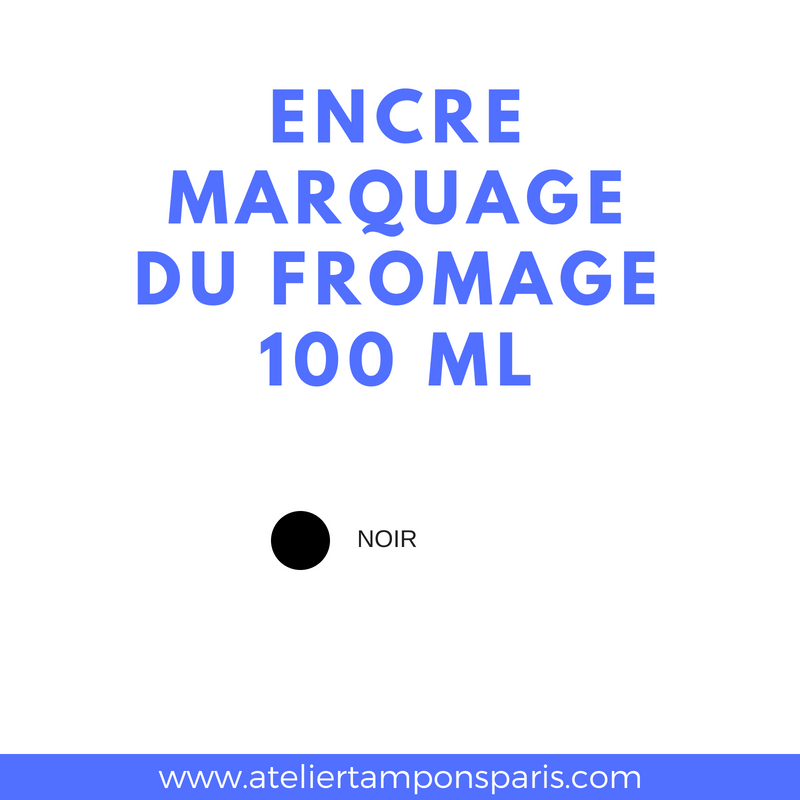 Encre noris 510 pour marquage du fromage noir