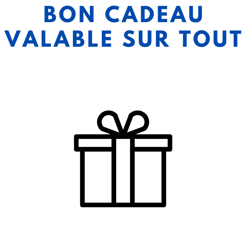 Bon cadeau sur toute la boutique