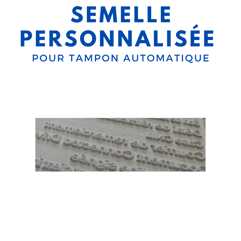 Tampon personnalisable printer 50 COLOP 7 lignes