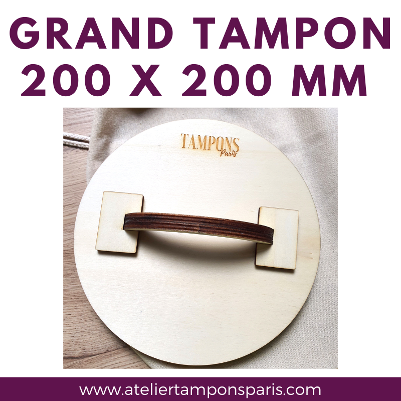 tampon 200 x 200 mm