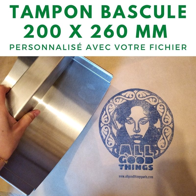 TAMPON GRAND FORMAT À BASCULE 200 X 260 MM