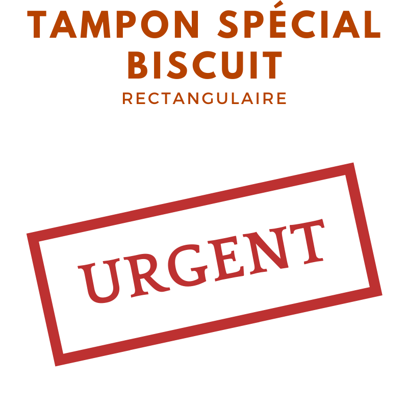 Tampon à biscuits rectangulaire en express