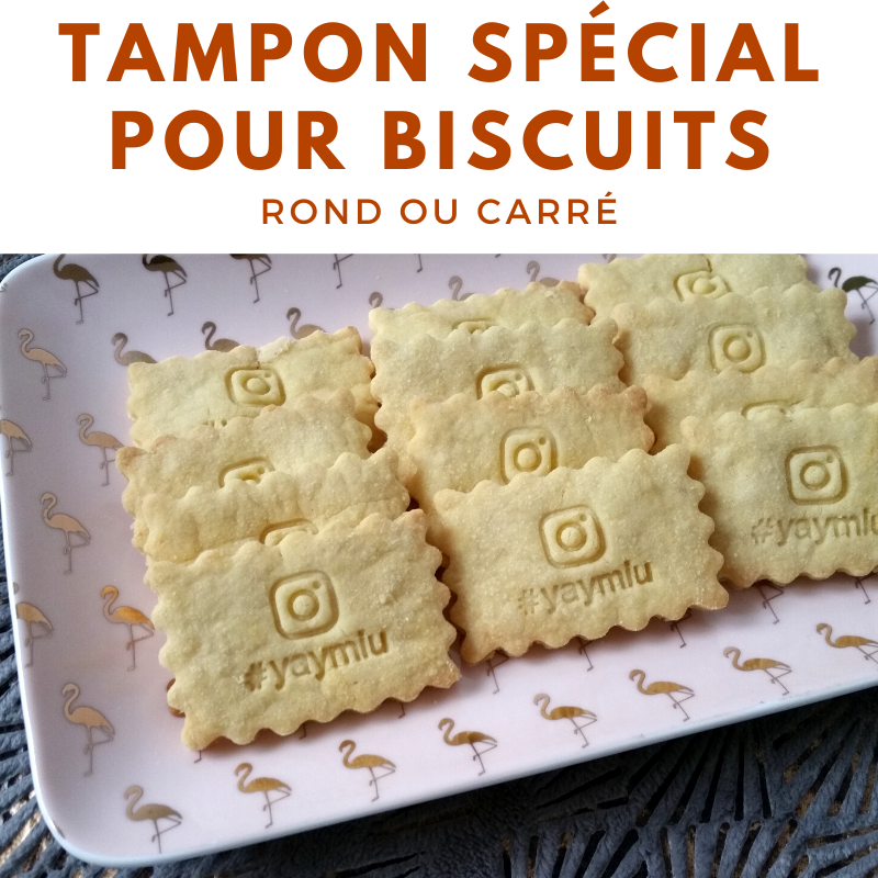 Tampon à biscuits rond ou carré