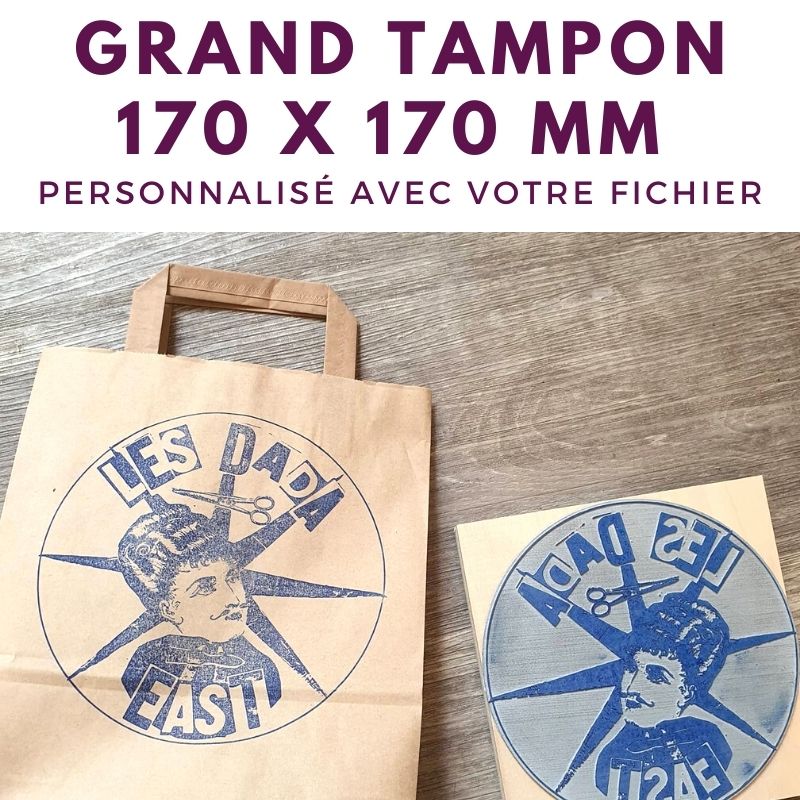 Tampon textile personnalisé – L'atelier Gravure