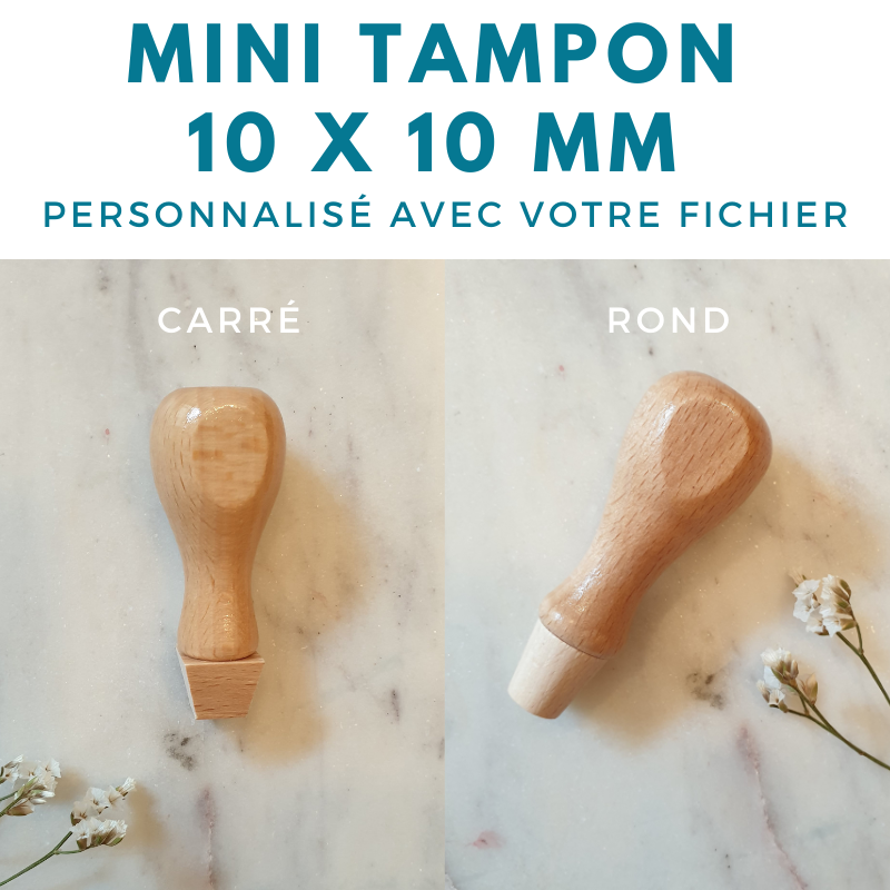 Tampon rond ou carré 10 mm