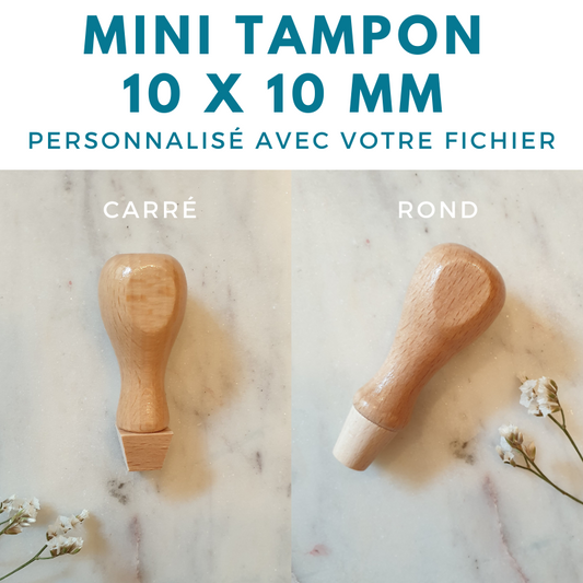 Tampon rond ou carré 10 mm