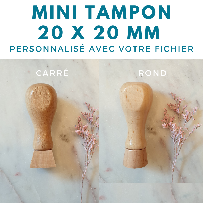 Tampon rond ou carré 20 mm