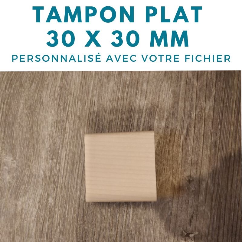 Tampon monture loisirs créatifs 30 mm