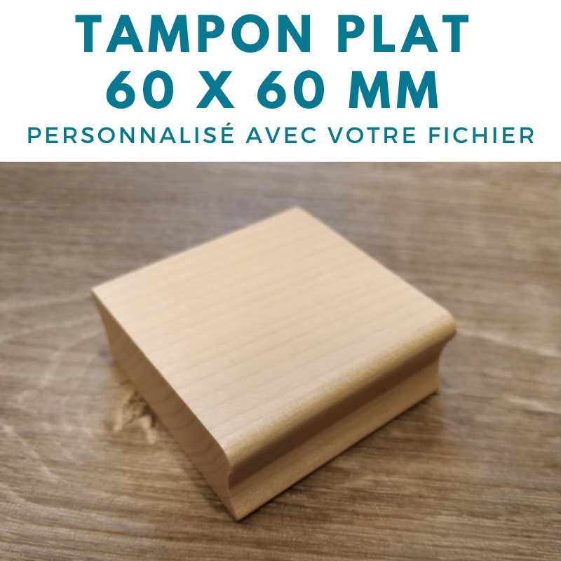 Tampon monture loisirs créatif 60 mm