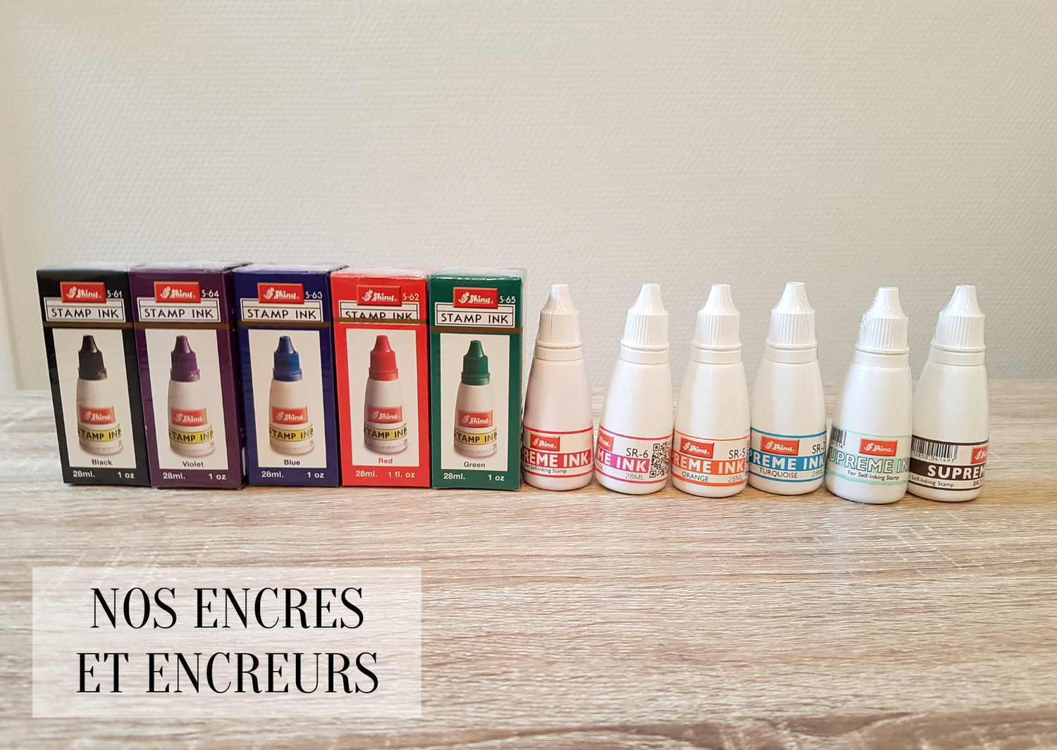 Encreurs et encres