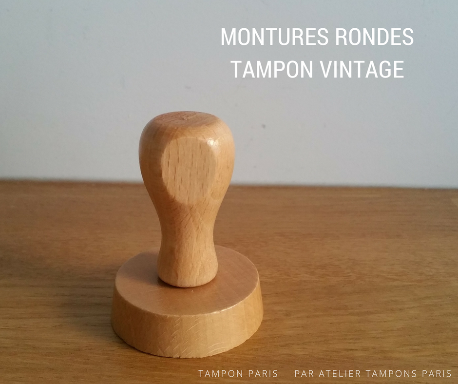 Monture bois ronde