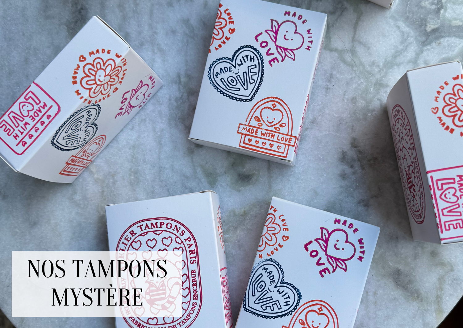 Tampon mots doux spécial créateur