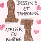 Atelier ex-libris à deux : dessinez et fabriquez vos tampons ex-libris complémentaires