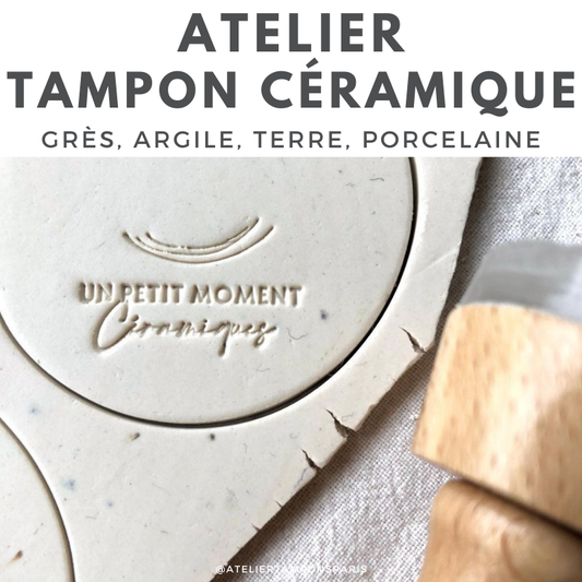 Atelier tampon céramique : dessine et fabrique ton propre tampon pour marquer ta poterie