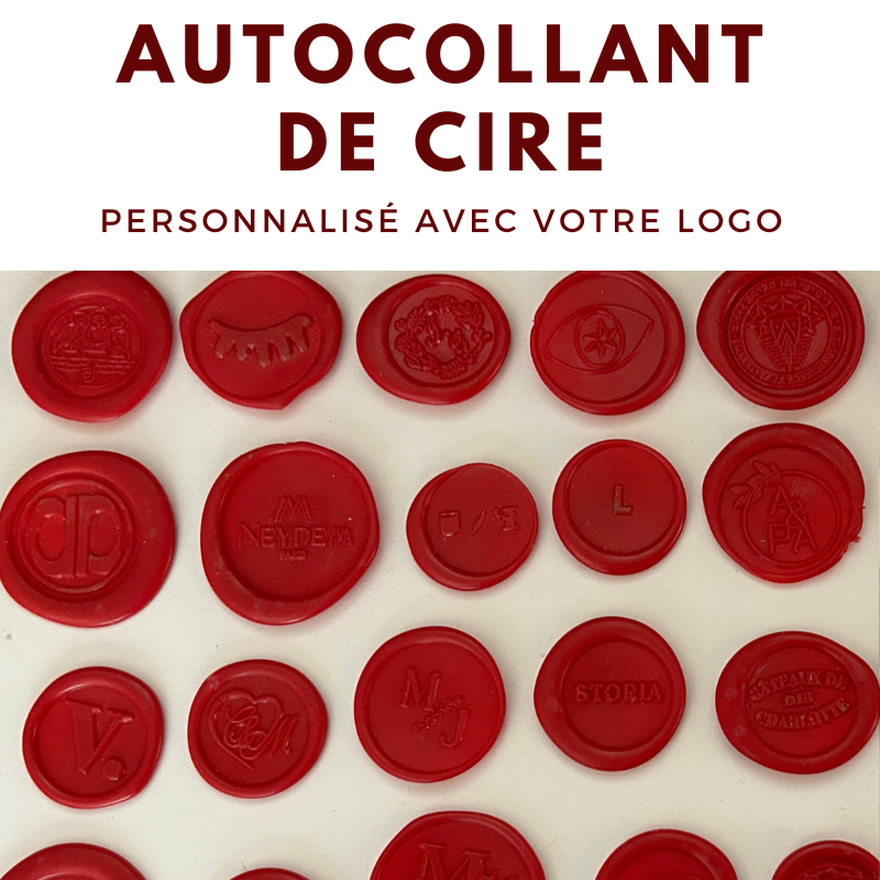 Autocollants de cire