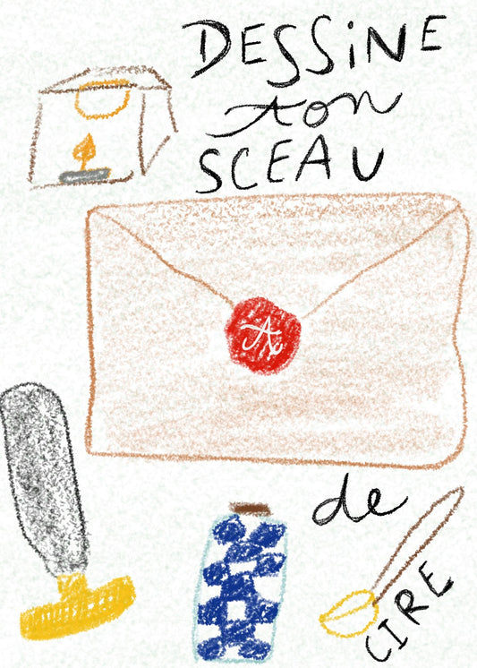 Atelier sceau de cire : dessine ton sceau de cire