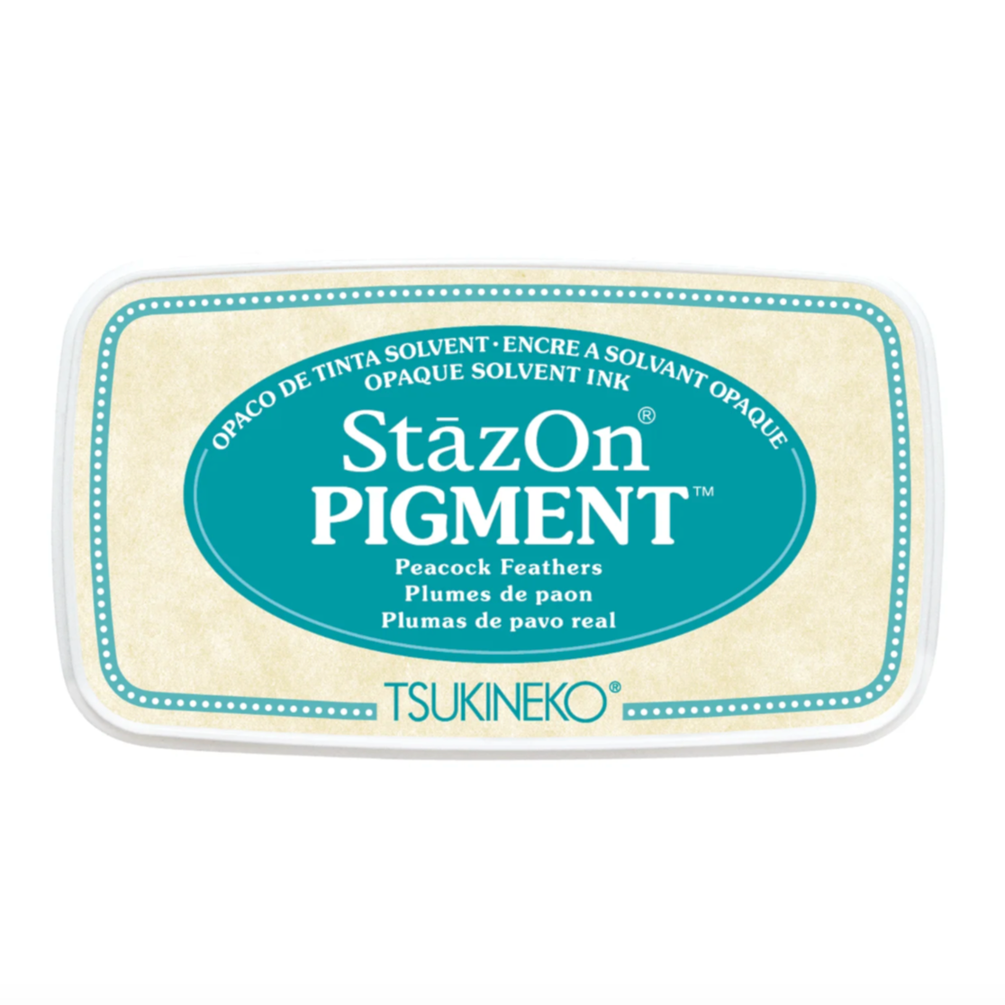 Encreur STAZON PIGMENT à séchage rapide grand format 5 X 7 cm