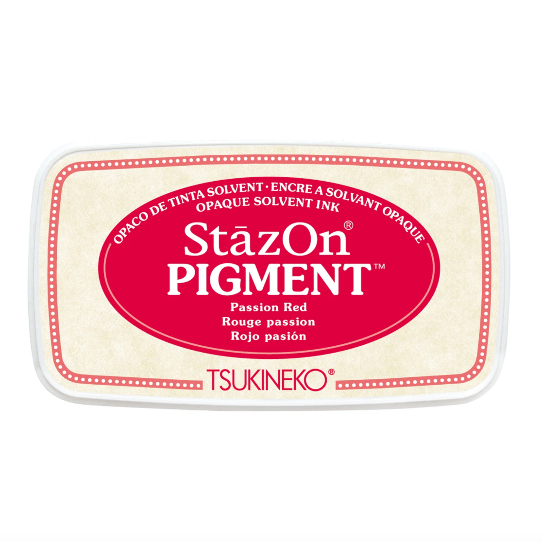 Encreur STAZON PIGMENT à séchage rapide grand format 5 X 7 cm