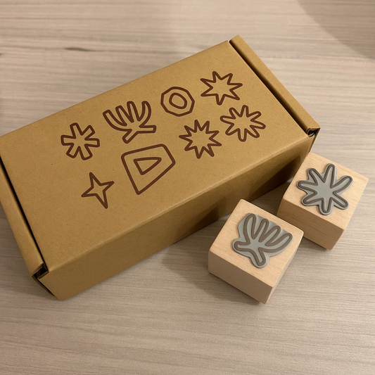 Jeu de tampons formes