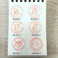 Tampon illustré Approuvé par mon chat