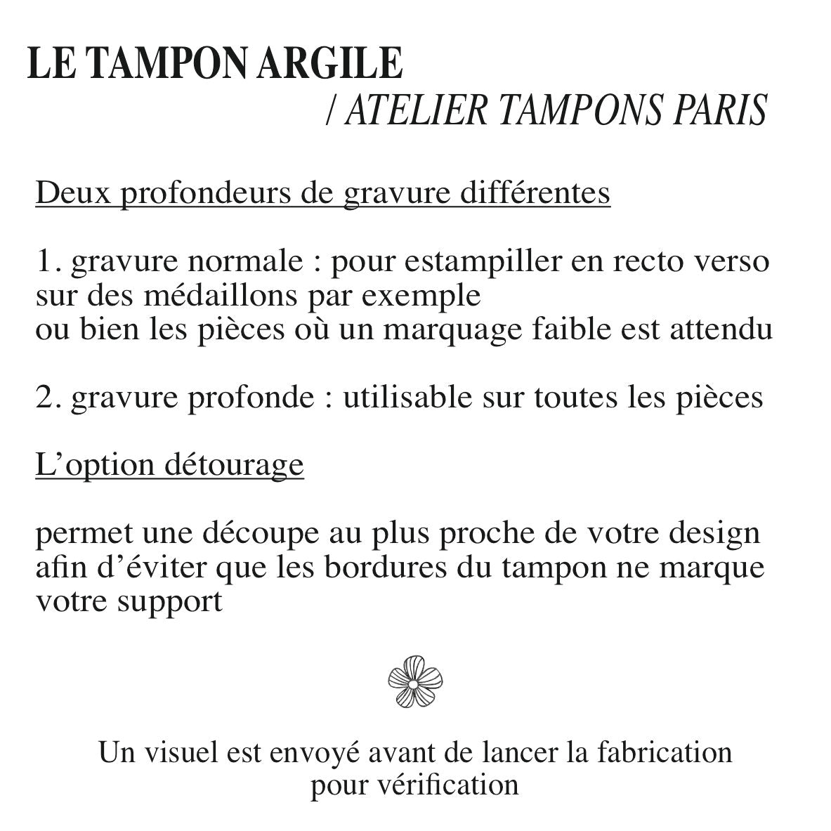 Tampon rond ou carré pour savon, argile, terre, sable et céramique