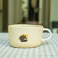 Tasse céramique modelée et peinte à la main – Félix et Goose
