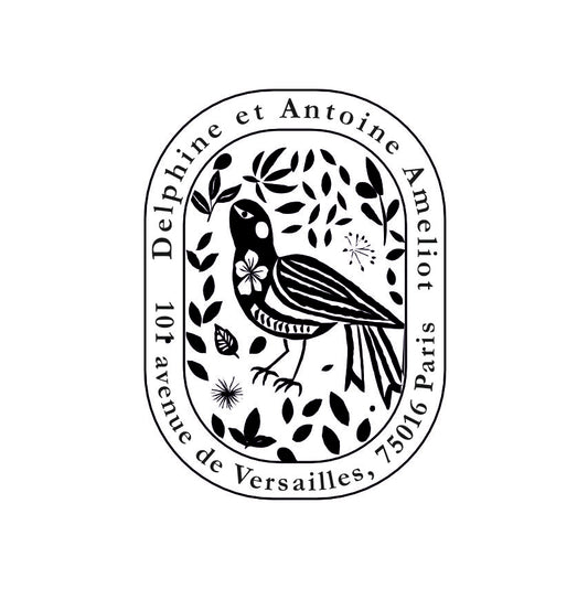 Tampon ex-libris deluxe rond en laiton VI7