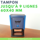 Tampon encreur automatique TRODAT printy 4927 dimension 60x40 mm