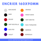 Encrier 90 x 160 mm