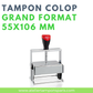Tampon encreur métallique Expert Line COLOP 5,5 X 10,6 CM