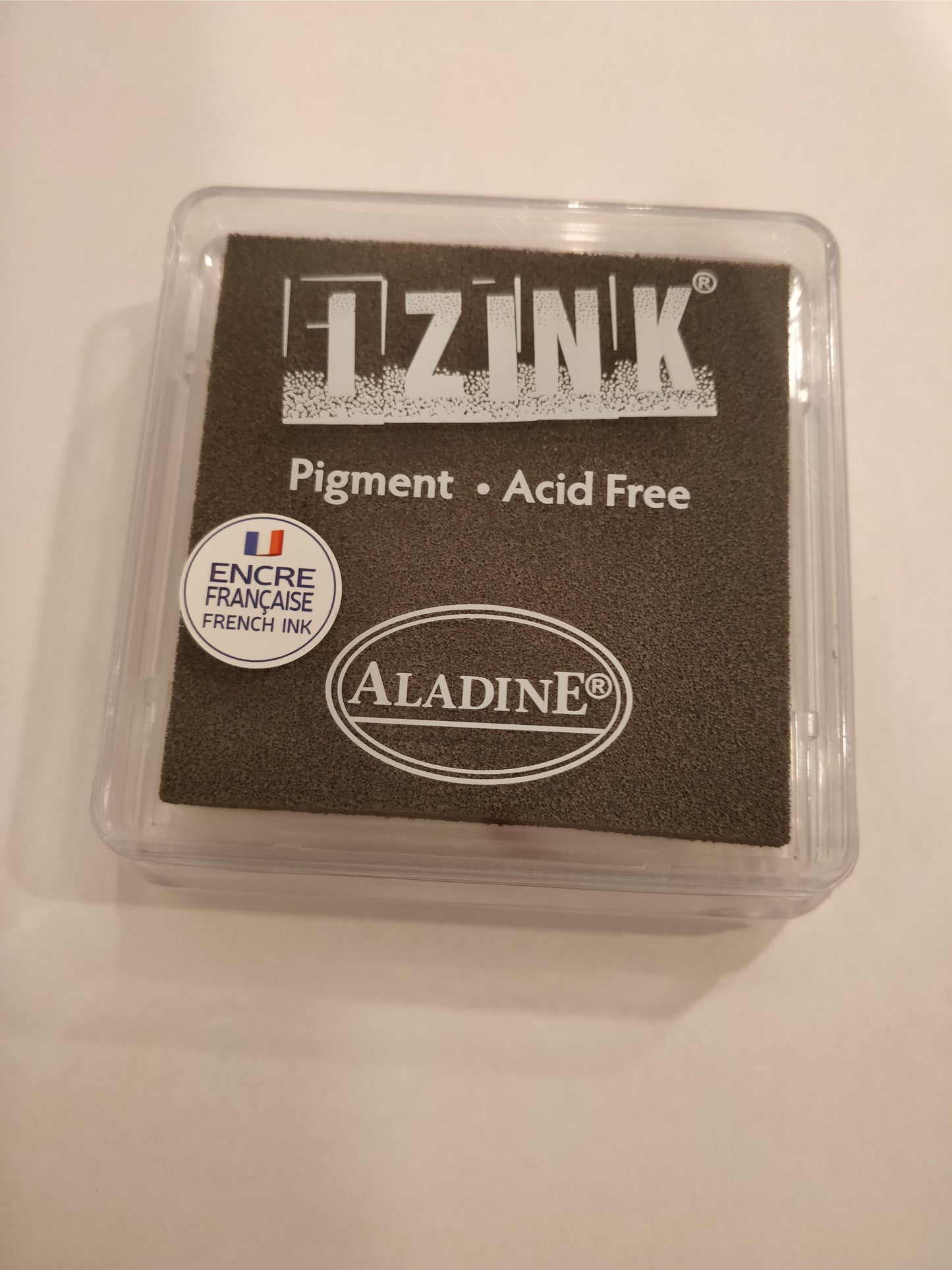 encrier couleur unique IZINK marque Aladine couleur gris