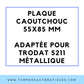 SEMELLE CAOUTCHOUC POUR TAMPON ENCREUR TRODAT 5211