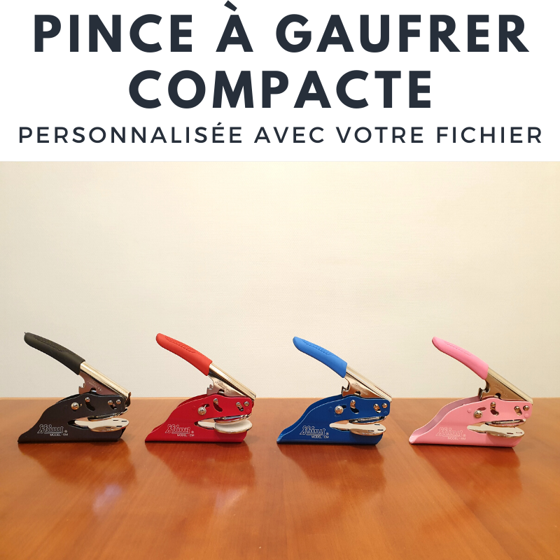 Pince à gaufrer compacte personnalisable SHINY